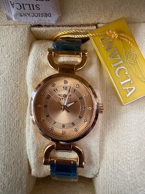 Invicta Gold-Tone Women's Watch Bracelet